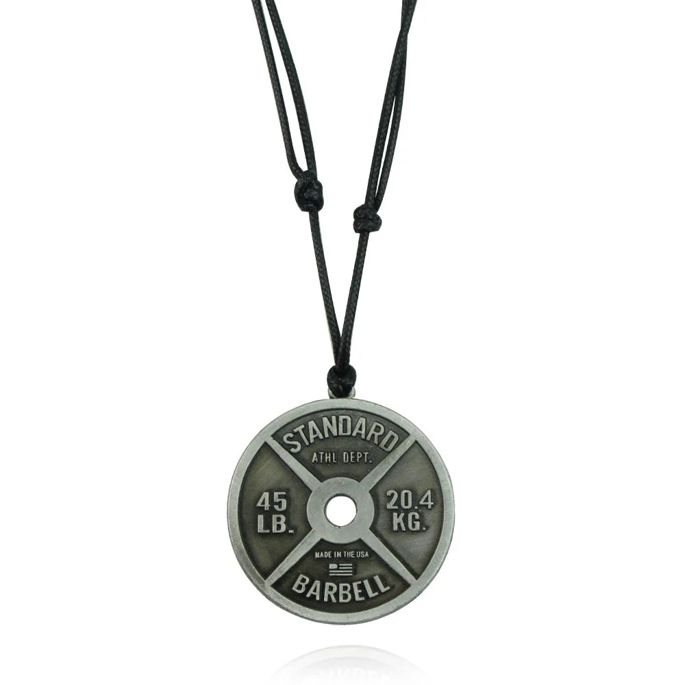 Weight Disc Necklace